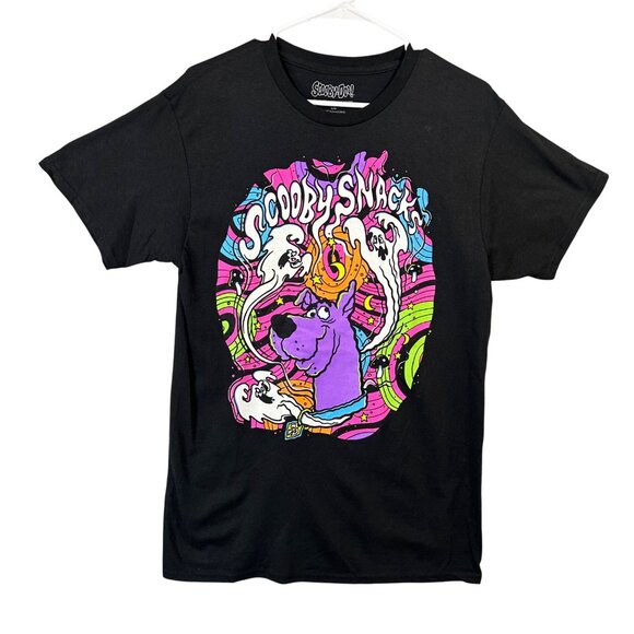 Scooby Doo Women's Size Large Psychadelic Graphic T-Shirt EUC - Picture 1 of 8